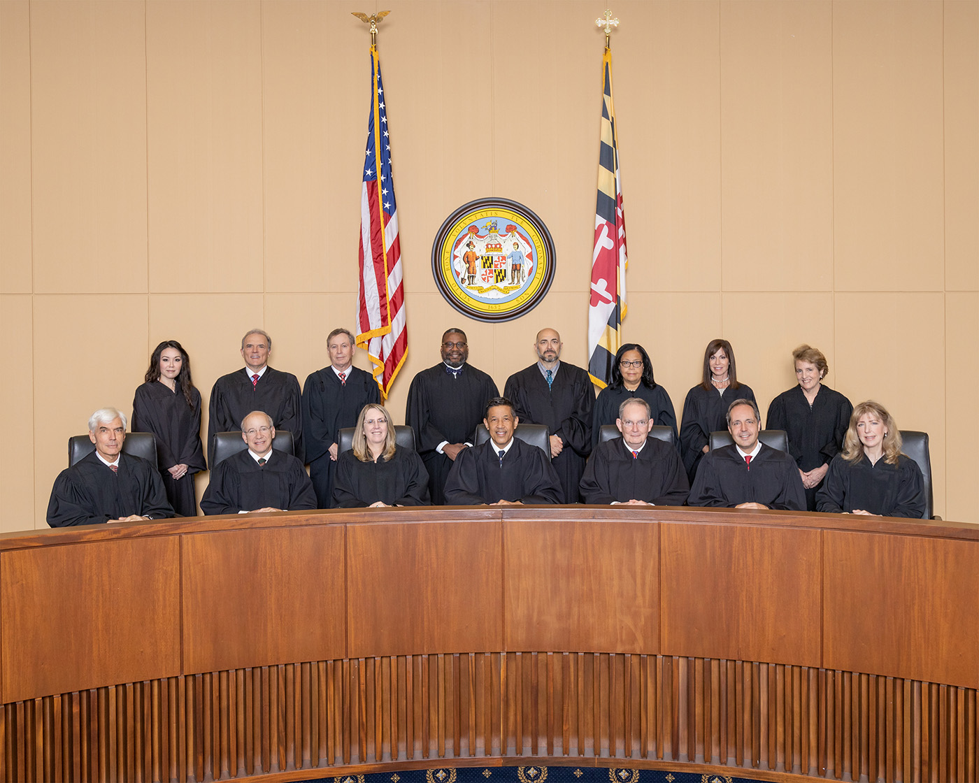 Judges of the Appellate Court of Maryland Maryland Courts