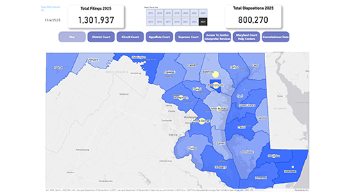 image of the data dashboard