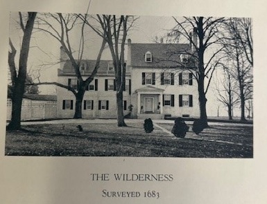 The Wilderness - Surveyed 1683