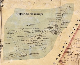 Image of Upper Marlborough inset
