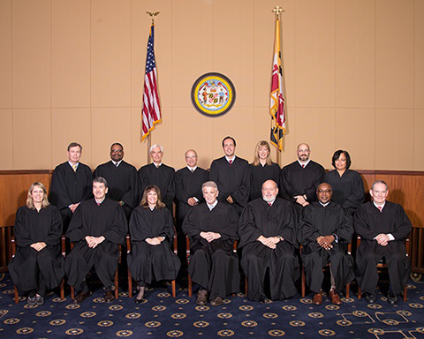 Judges of the Court of Special Appeals 2016