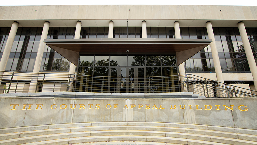 Front of Courts of Appeal Building
